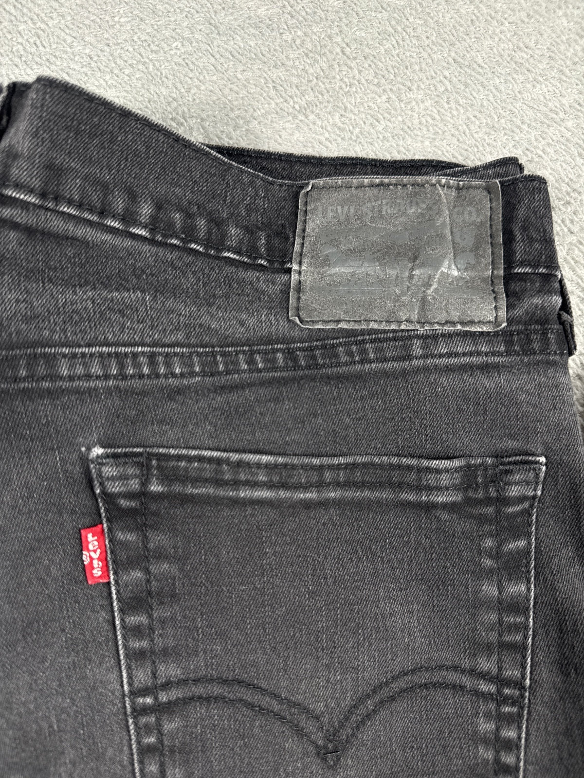 Levi's Black Denim Jeans W34 L32