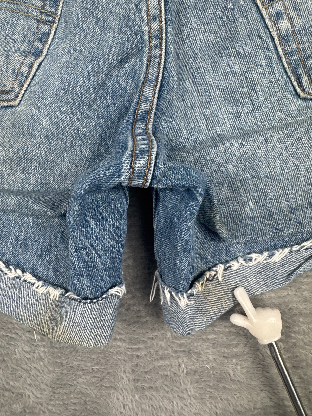 Levi's 501 Distressed Denim Shorts W25
