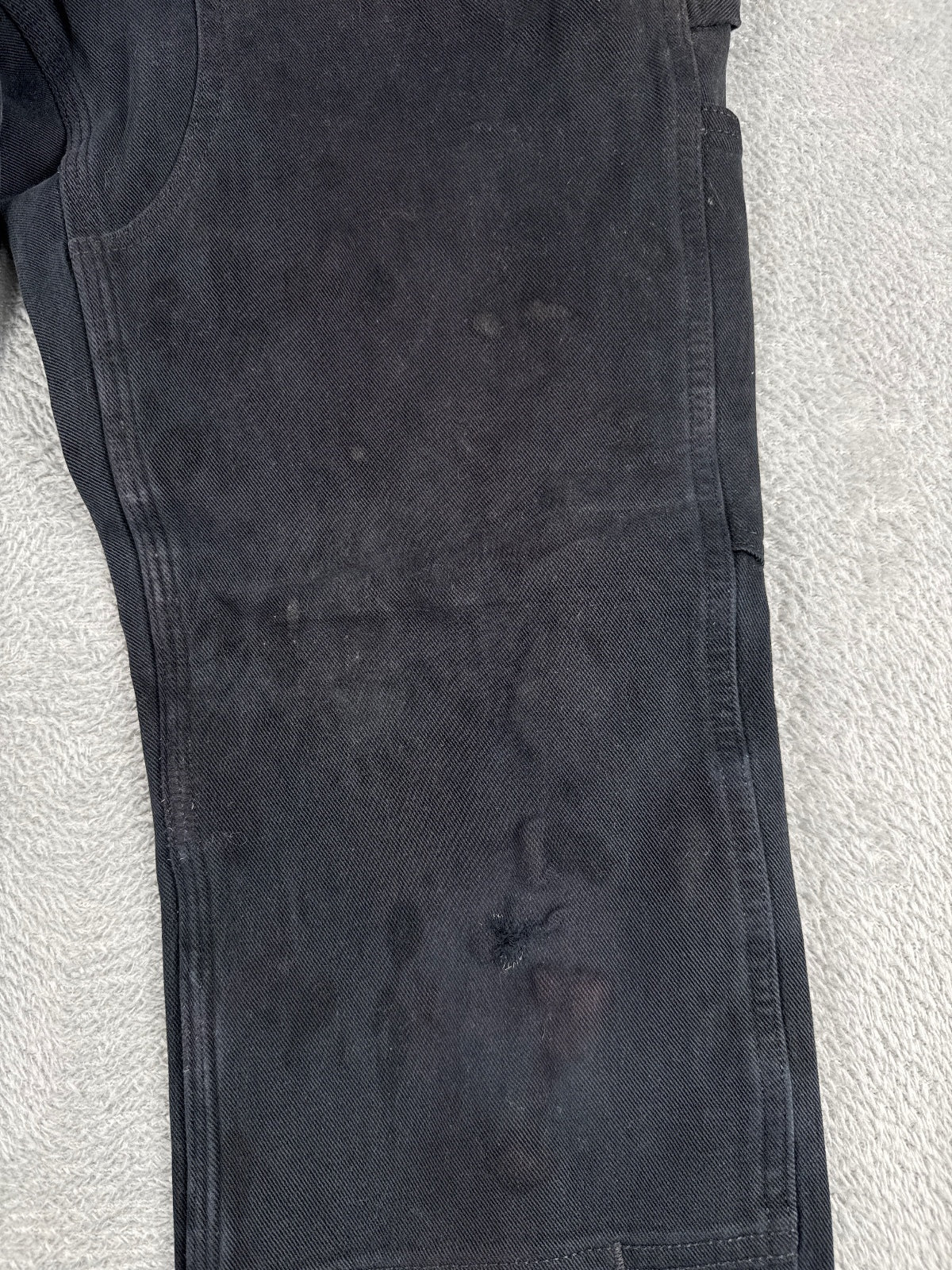 Carhartt Women’s Straight Fit Black Work Trousers Size 8R