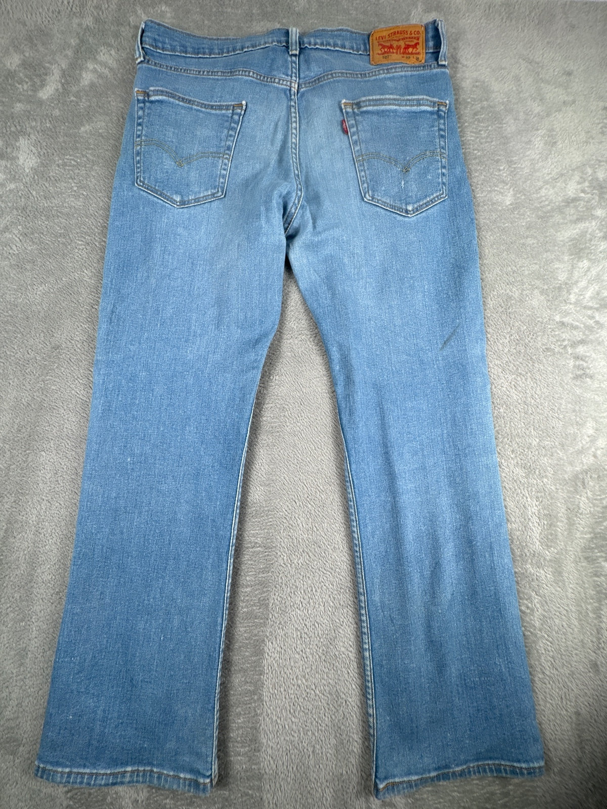 Levi's 527 Light Blue Denim Jeans W33 L30