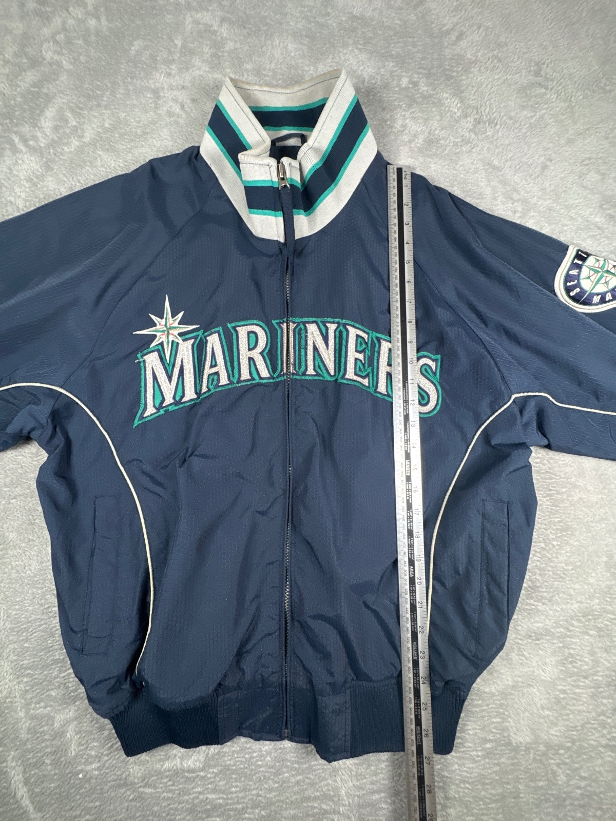 Majestic Seattle Mariners Authentic Collection Jacket Size M