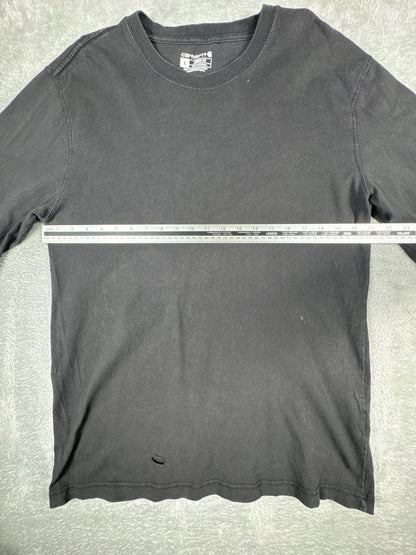 Carhartt Loose Fit Black Long Sleeve T-Shirt Size S