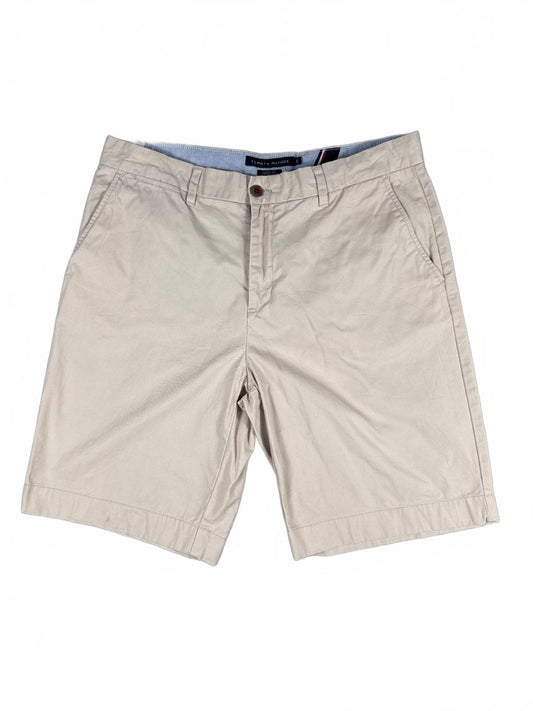 Tommy Hilfiger Classic Fit Beige Chino Shorts Size 34