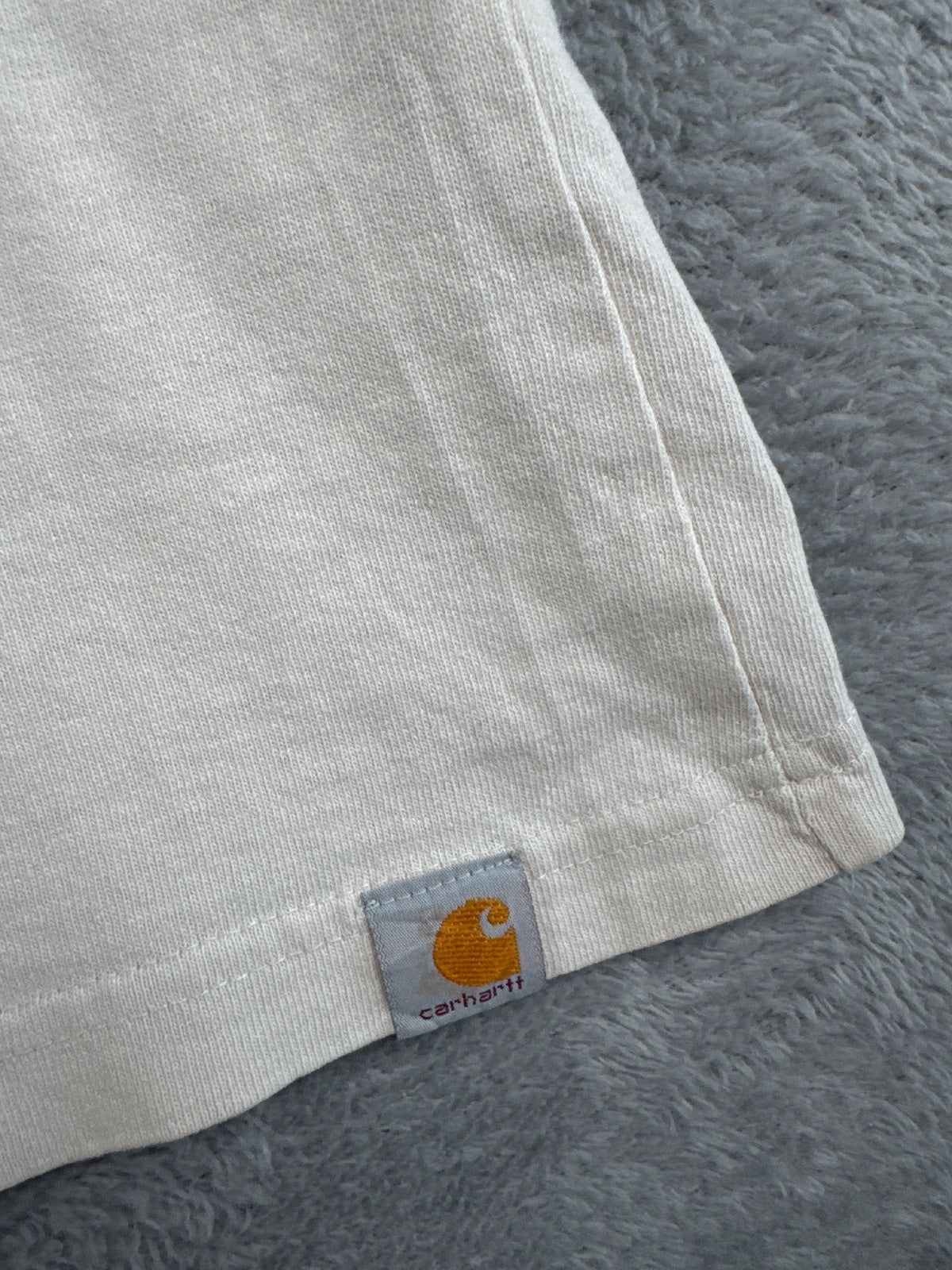 Carhartt Relaxed Fit White Pocket T-Shirt Size L