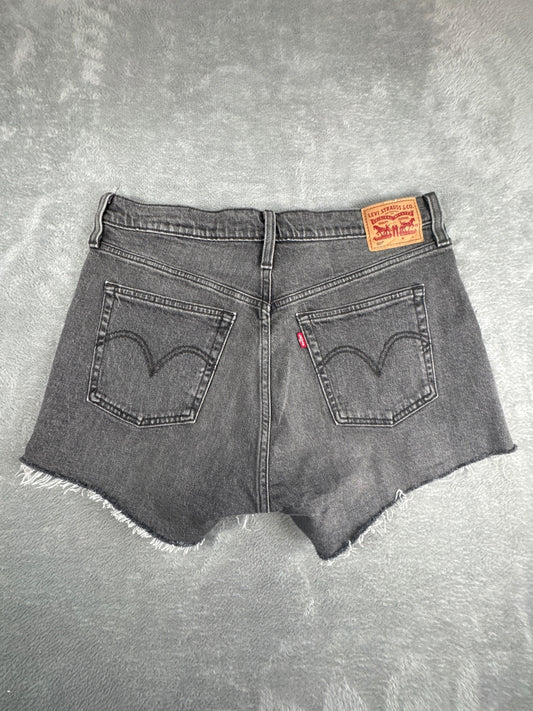 Levi's 501 Grey Denim Cutoff Shorts W31