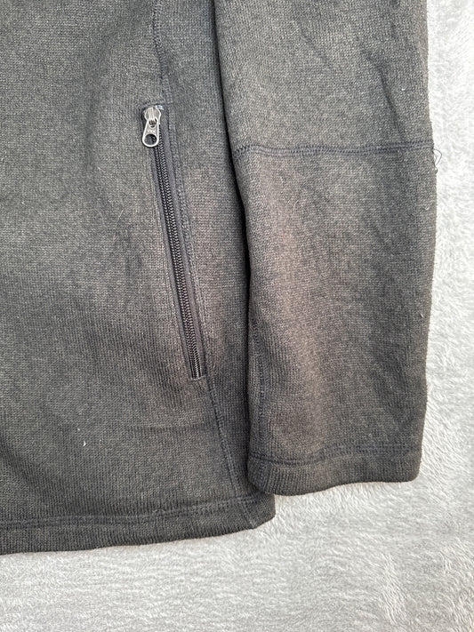 The North Face Men's XL Black Fleece Jacket Full Zip