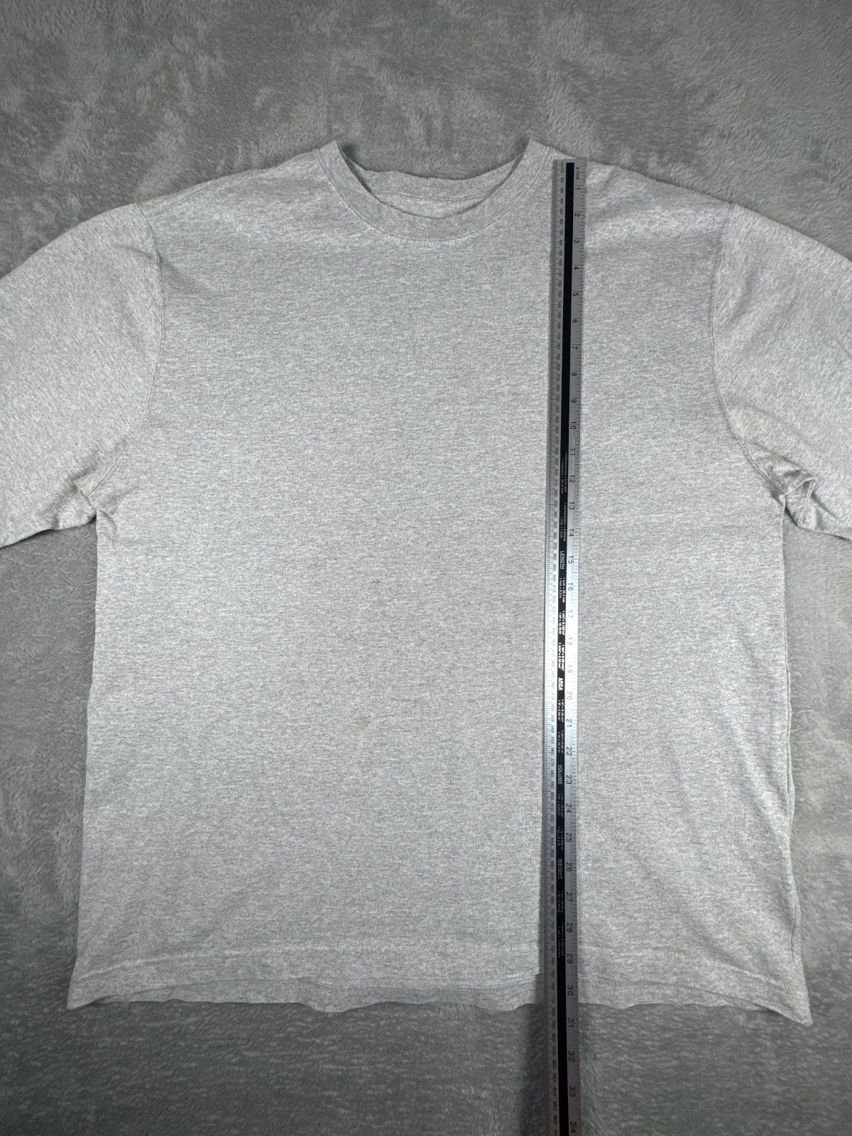 Carhartt Loose Fit Grey Long Sleeve T-Shirt Size XL