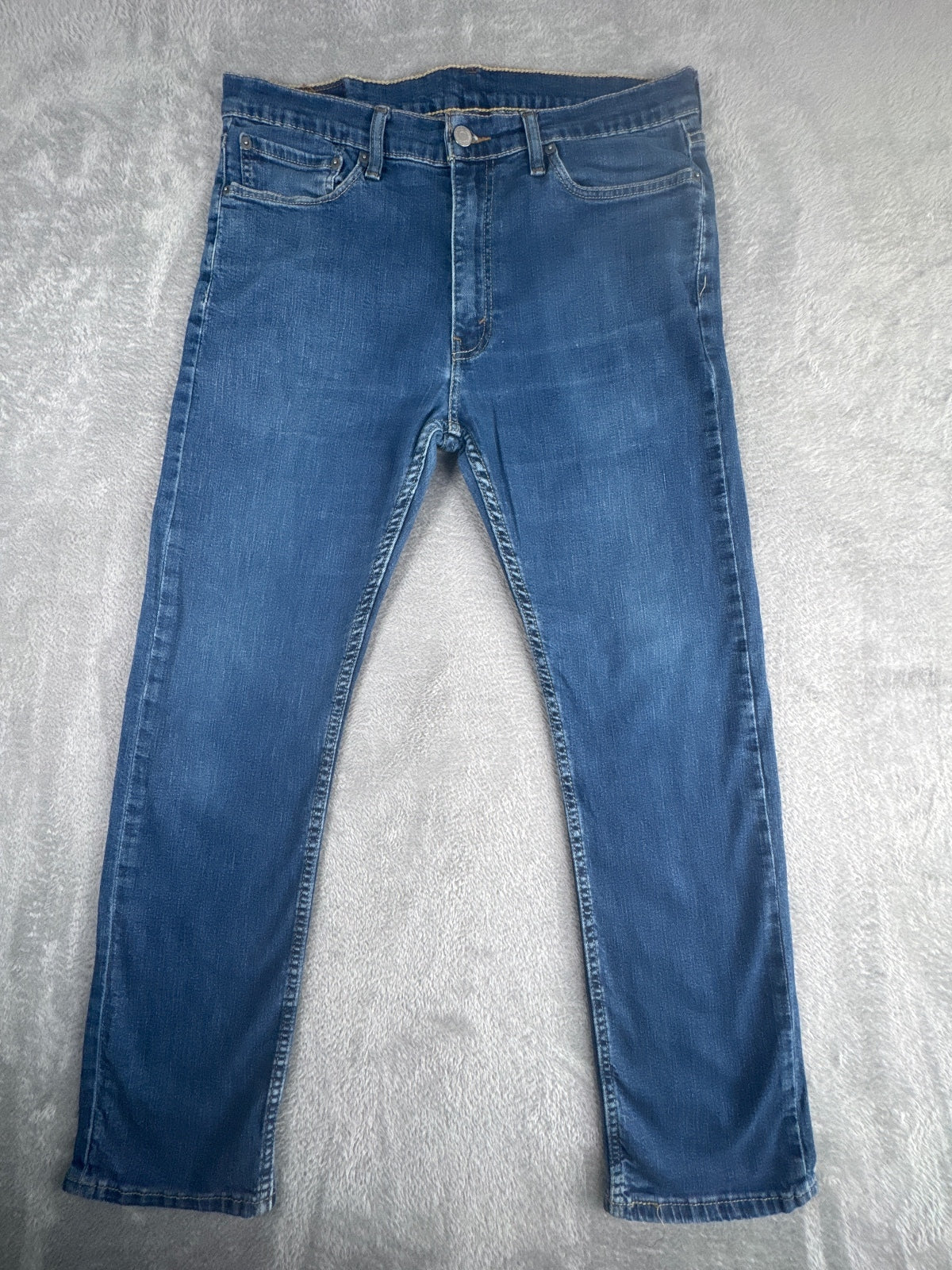 Levi's 513 Slim Straight Blue Denim Jeans W34 L30