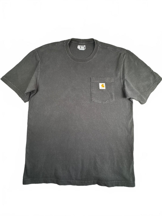 Carhartt Loose Fit Black Cotton T-Shirt Size Medium