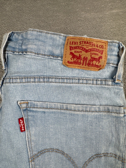 Levi's 725 High Rise Bootcut Jeans Light Blue W29 L30