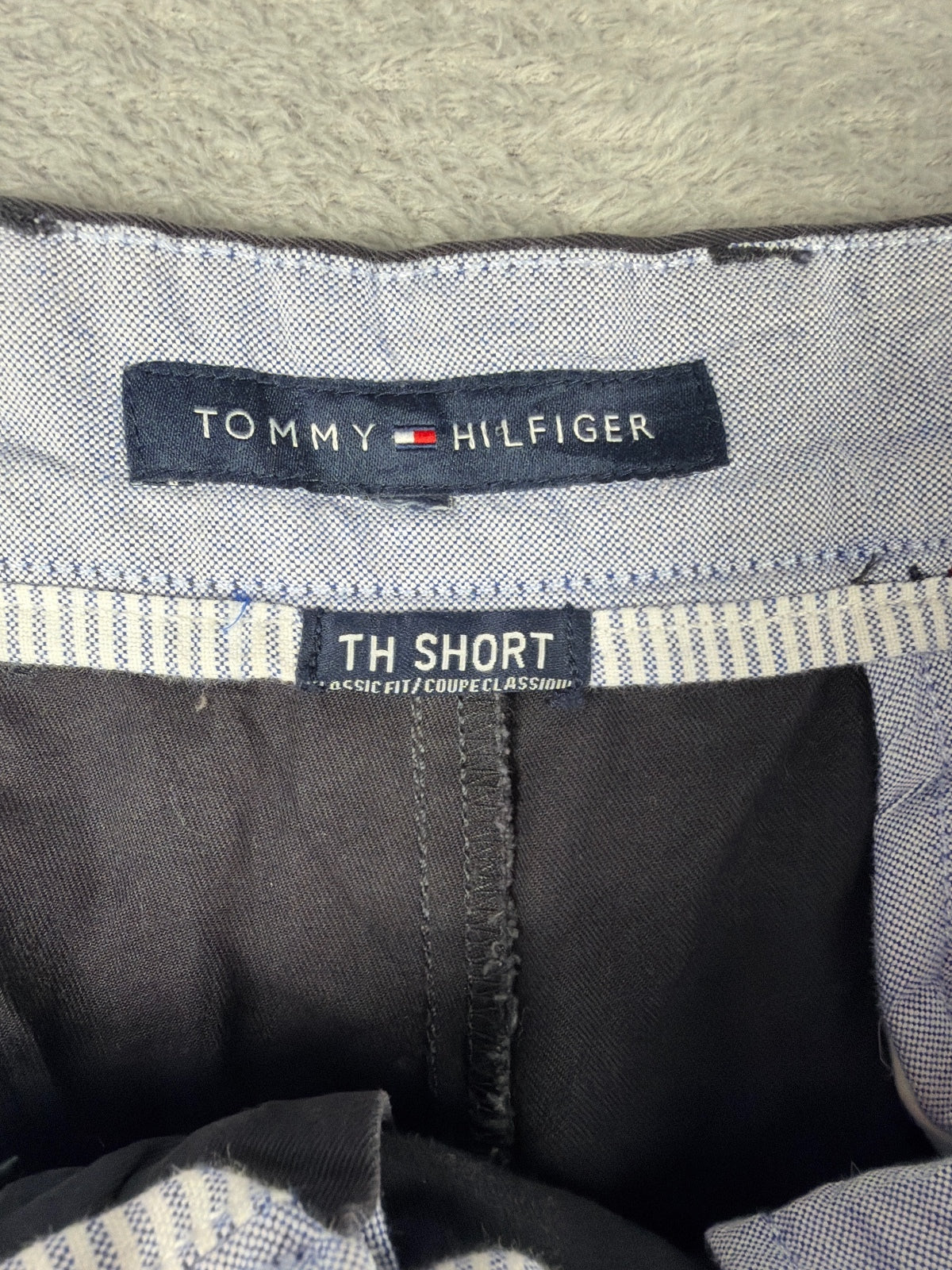 Tommy Hilfiger TH Short Classic Fit Navy W36