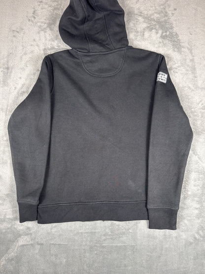 Carhartt Black Relaxed Fit Hooded Zip-Up Sweatshirt Size M