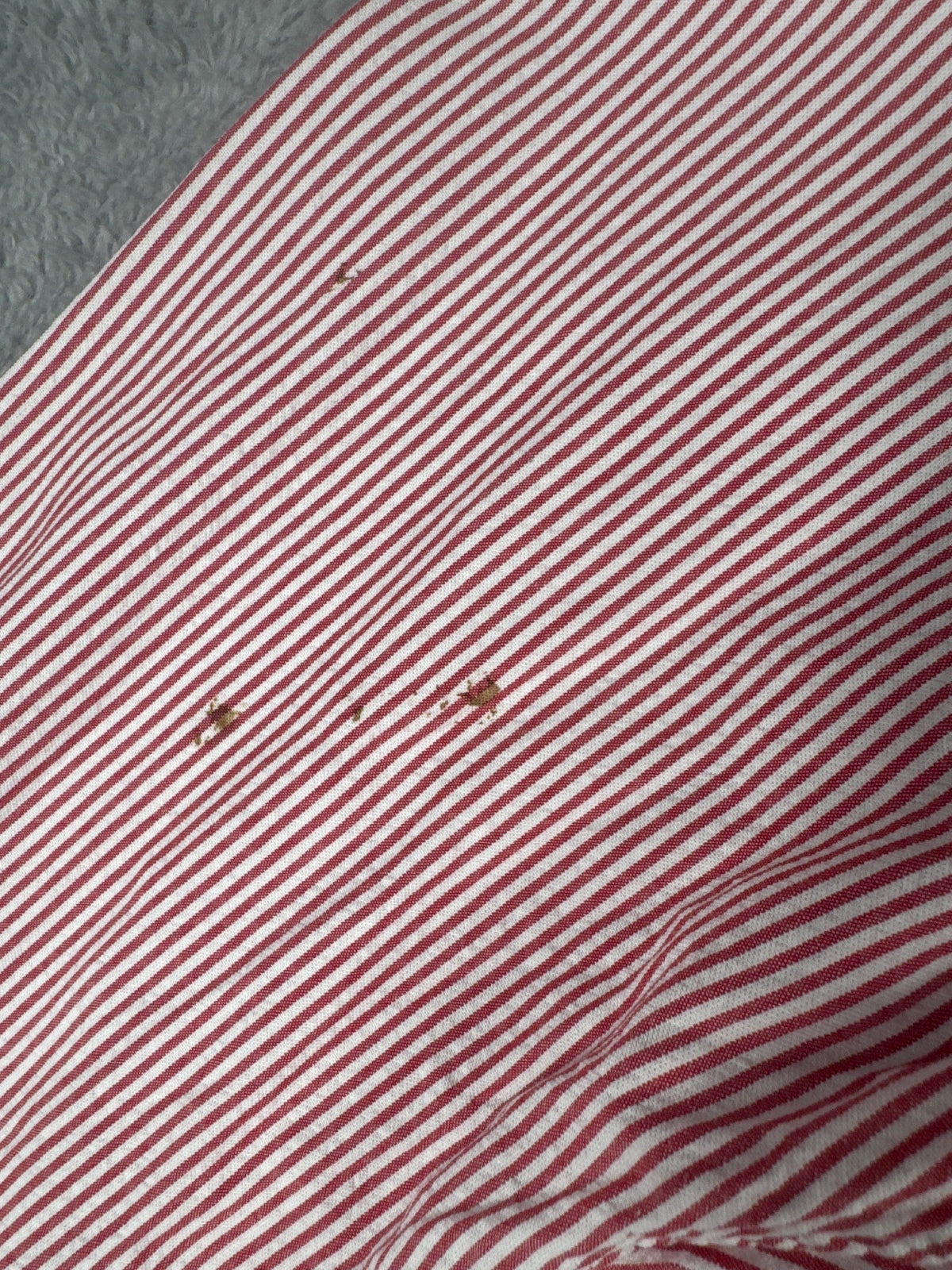 Ralph Lauren Classic Fit Striped Red and White Shirt Size S