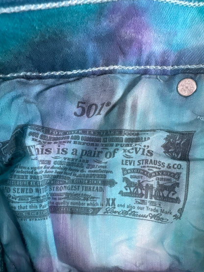 Levi's 501 Tie-Dye Denim Shorts W29