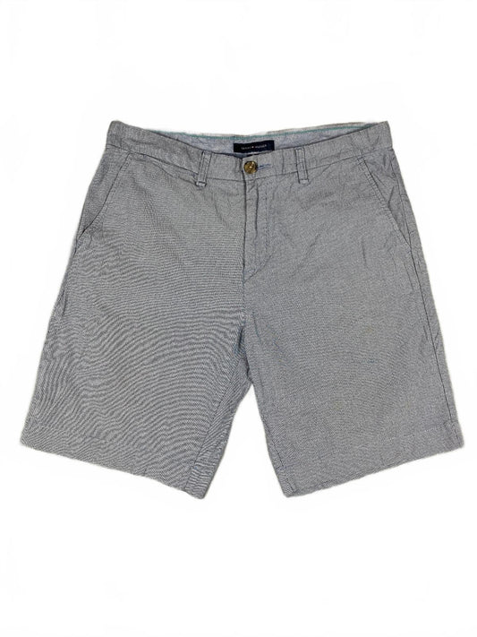 Tommy Hilfiger Men's Gray Checkered  Vintage Shorts Size 35