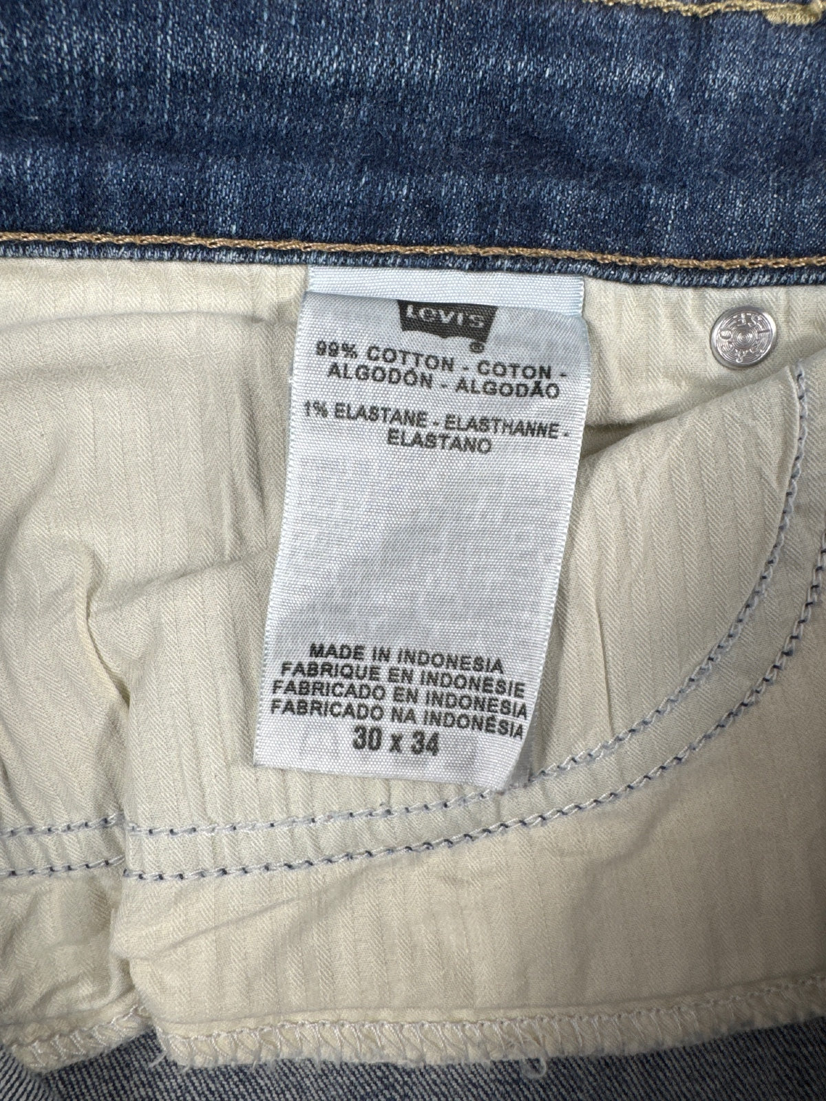 Levi's Demi Curve Skinny Jeans W30 L34