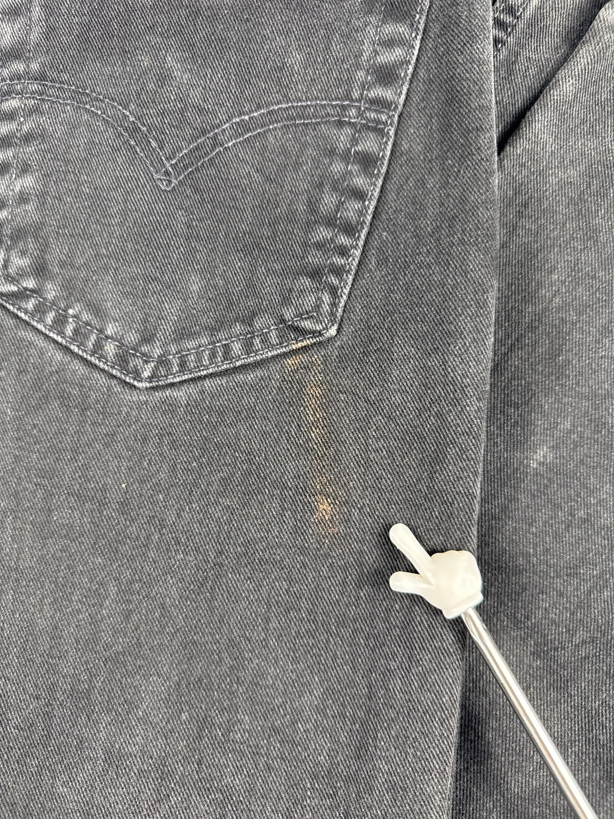 Levi's Black Denim Jeans with Classic Fit W34 L32