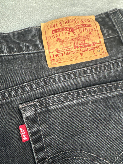 Levi's 512 Slim Fit Tapered Leg Black Denim Jeans W32