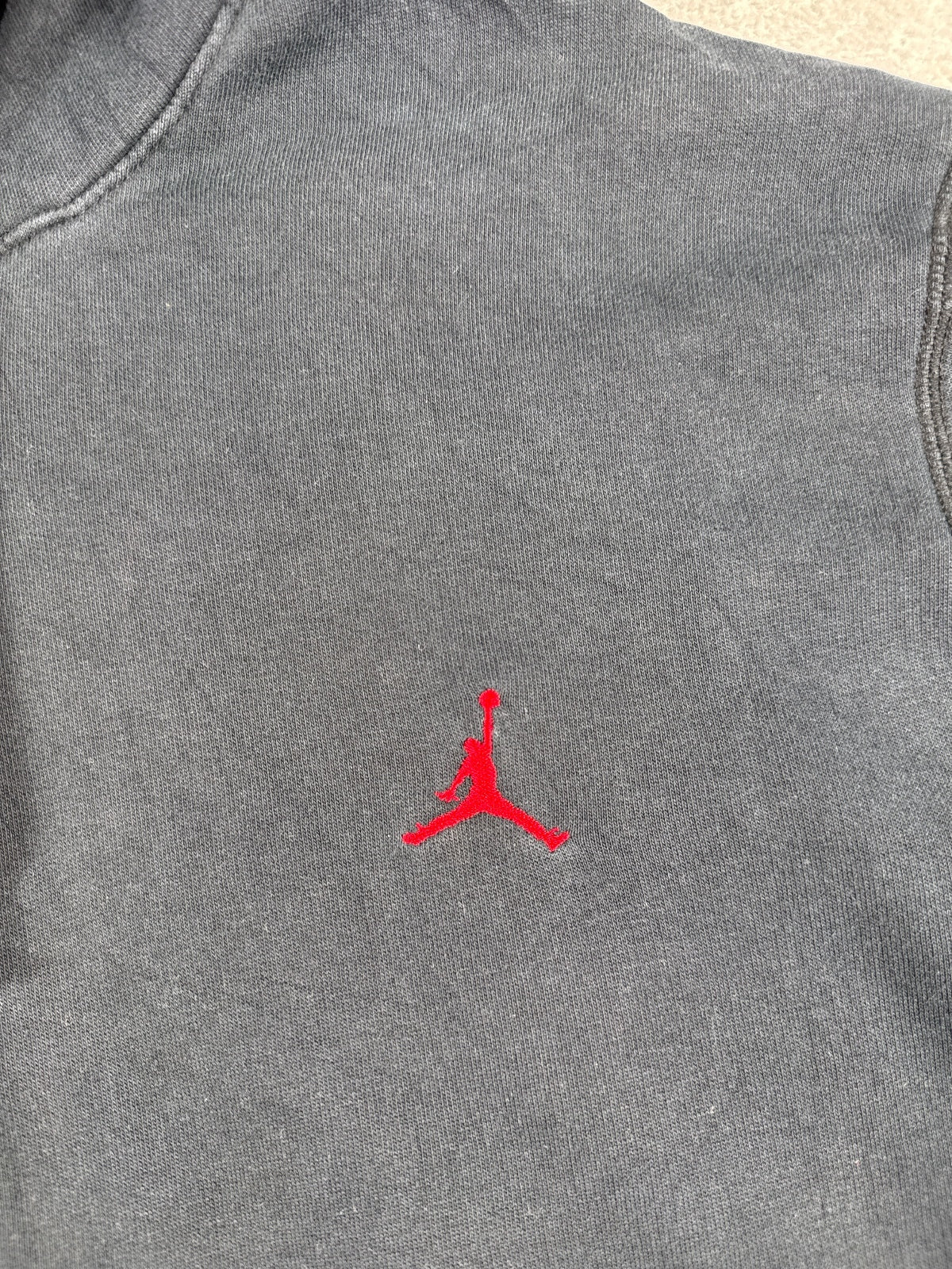 Jordan Men's Black Full-Zip Hoodie Sweatshirt Size XL