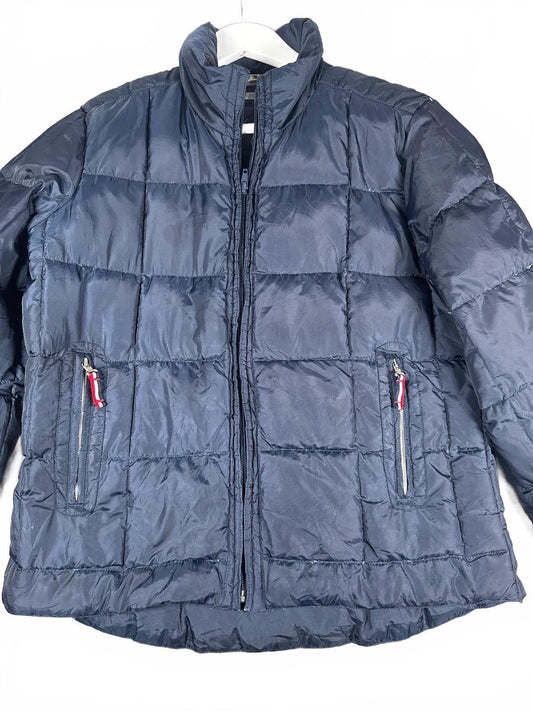Tommy Hilfiger Navy Quilted Puffer Jacket Size S