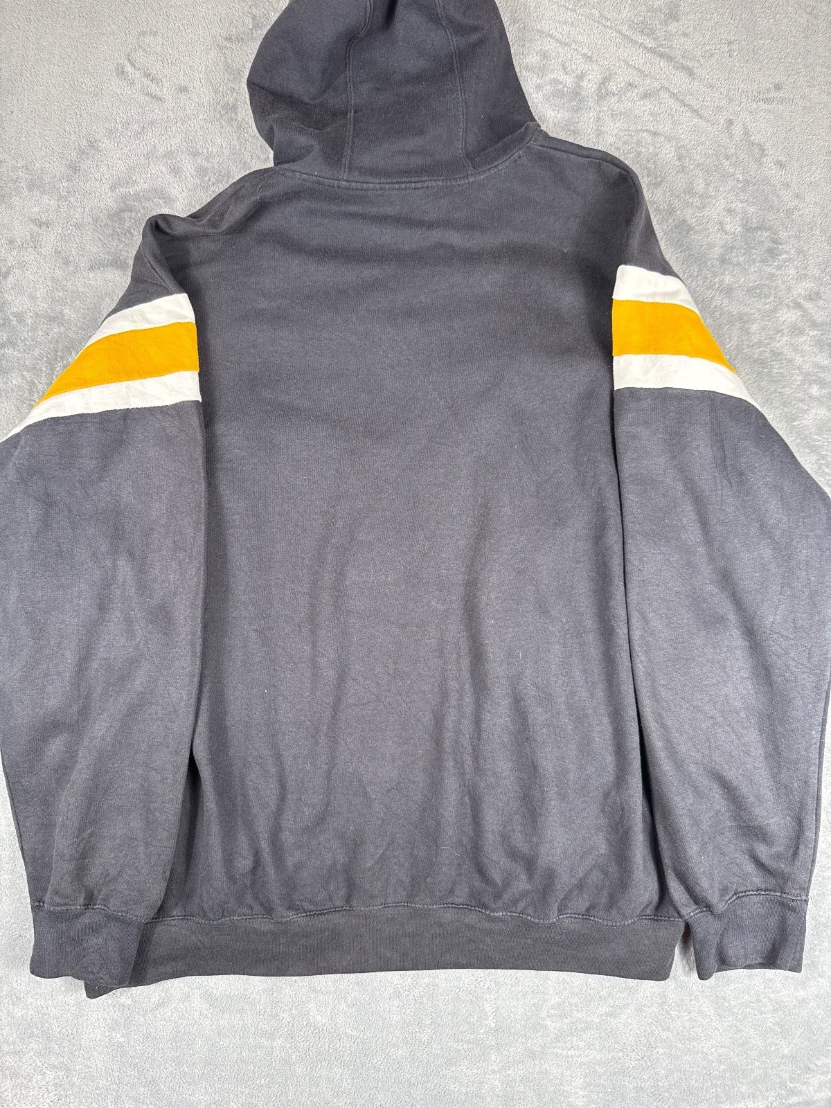 Pittsburgh Steelers Zip-Up Hoodie Sweatshirt Black Yellow