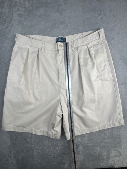 Polo by Ralph Lauren Classic Fit Cotton Beige Shorts W42
