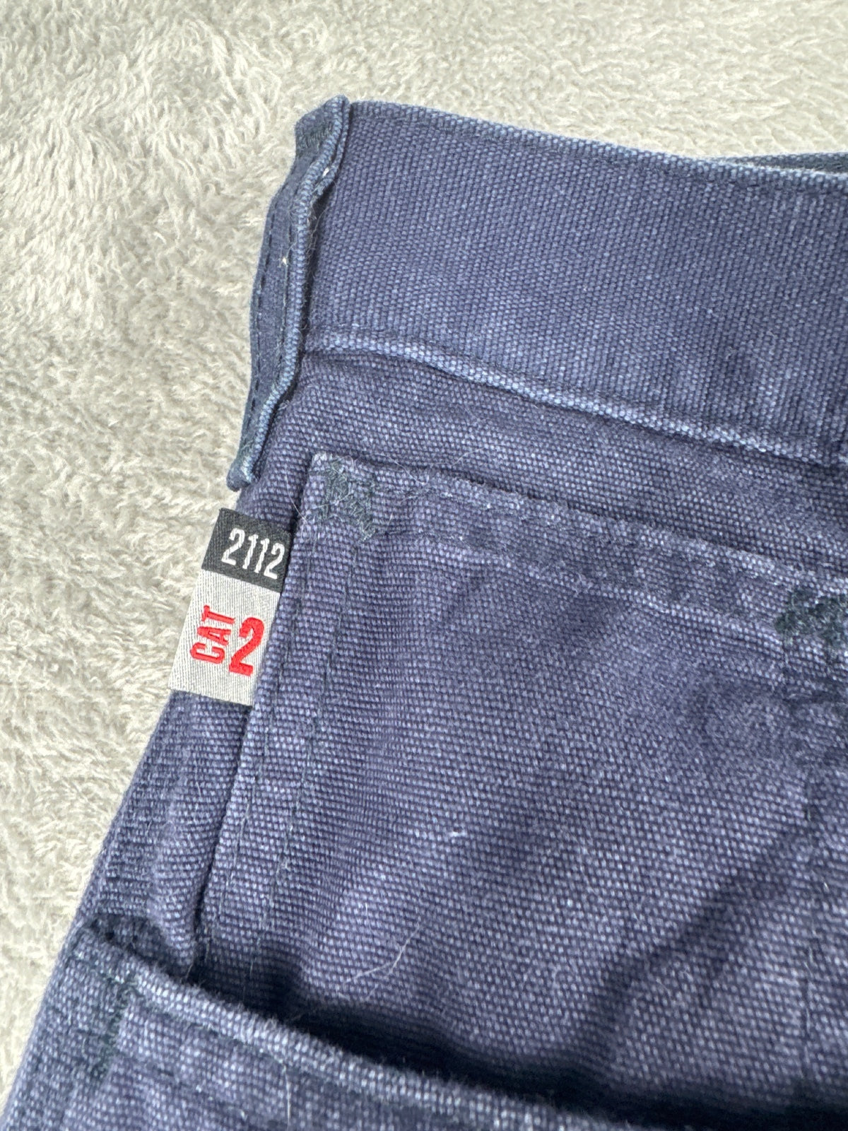 Carhartt FR Loose Fit Work Pants Navy Blue W40 L32