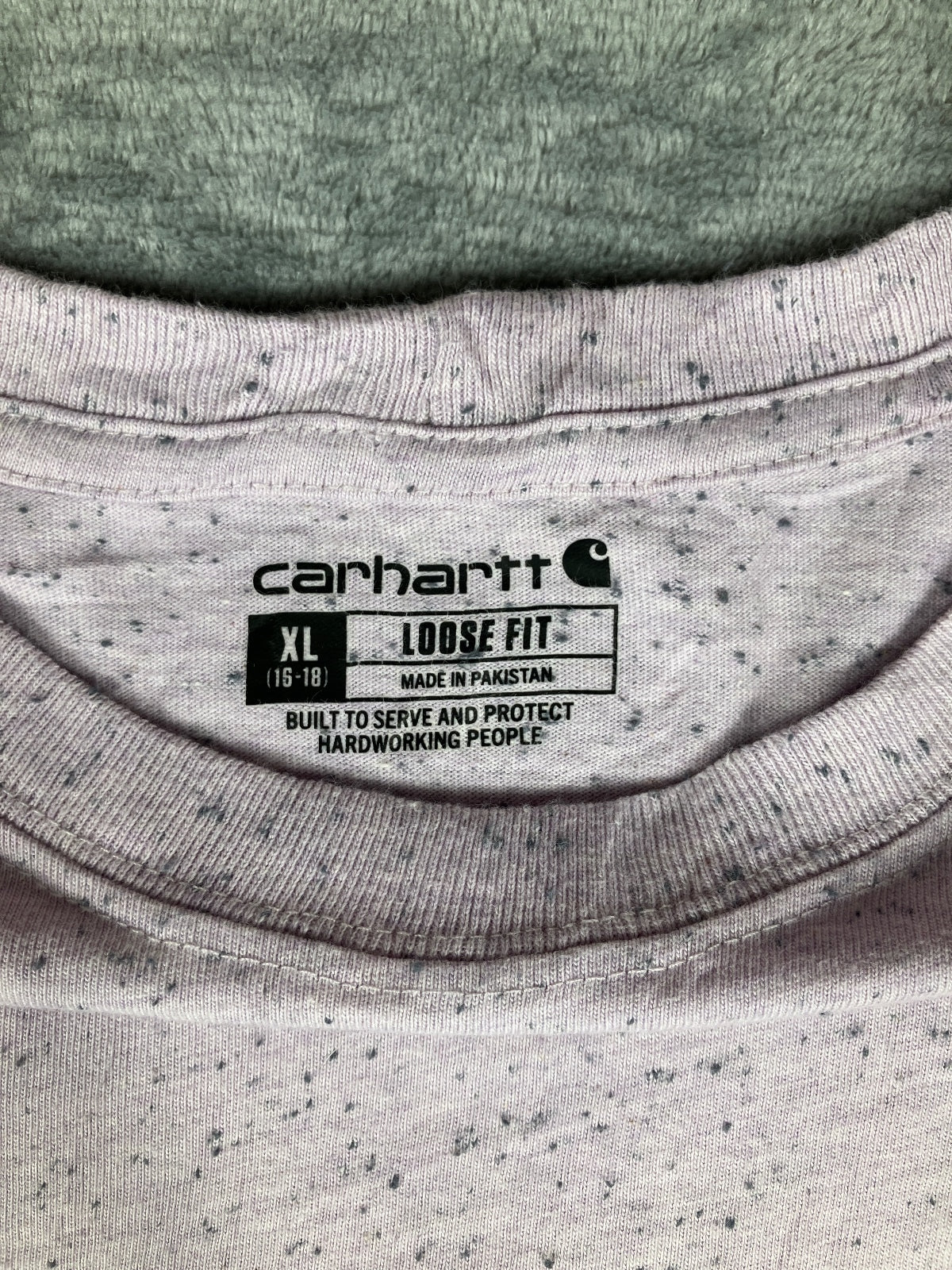Carhartt Vintage Loose Fit Speckled Pocket T-Shirt Size XL