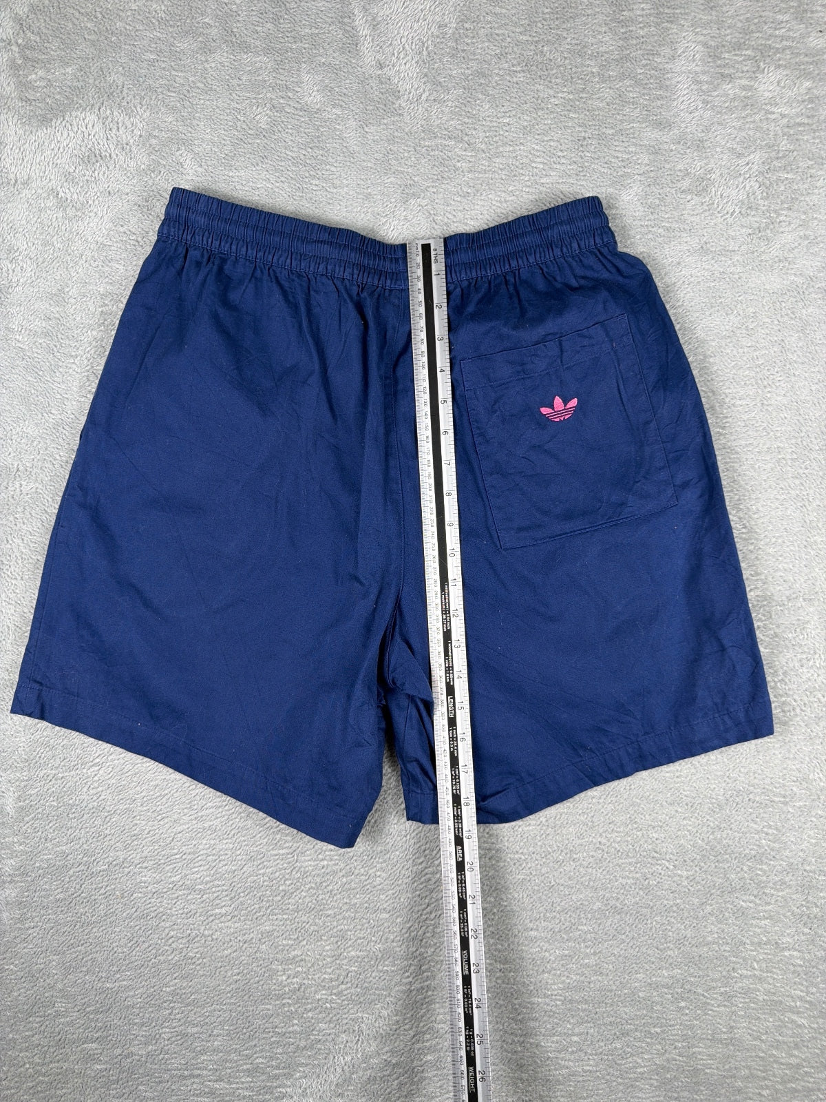 Vintage Retro Adidas Blue Shorts W34