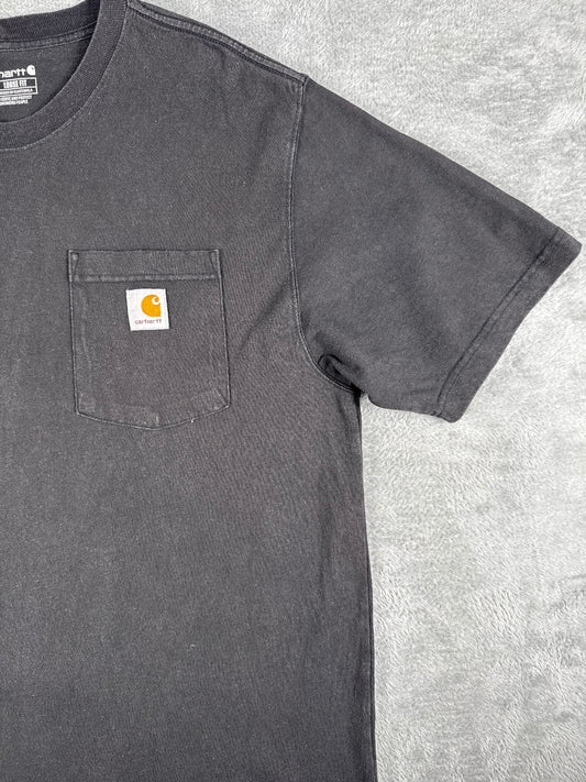 Carhartt Loose Fit Black Pocket T-Shirt Size M