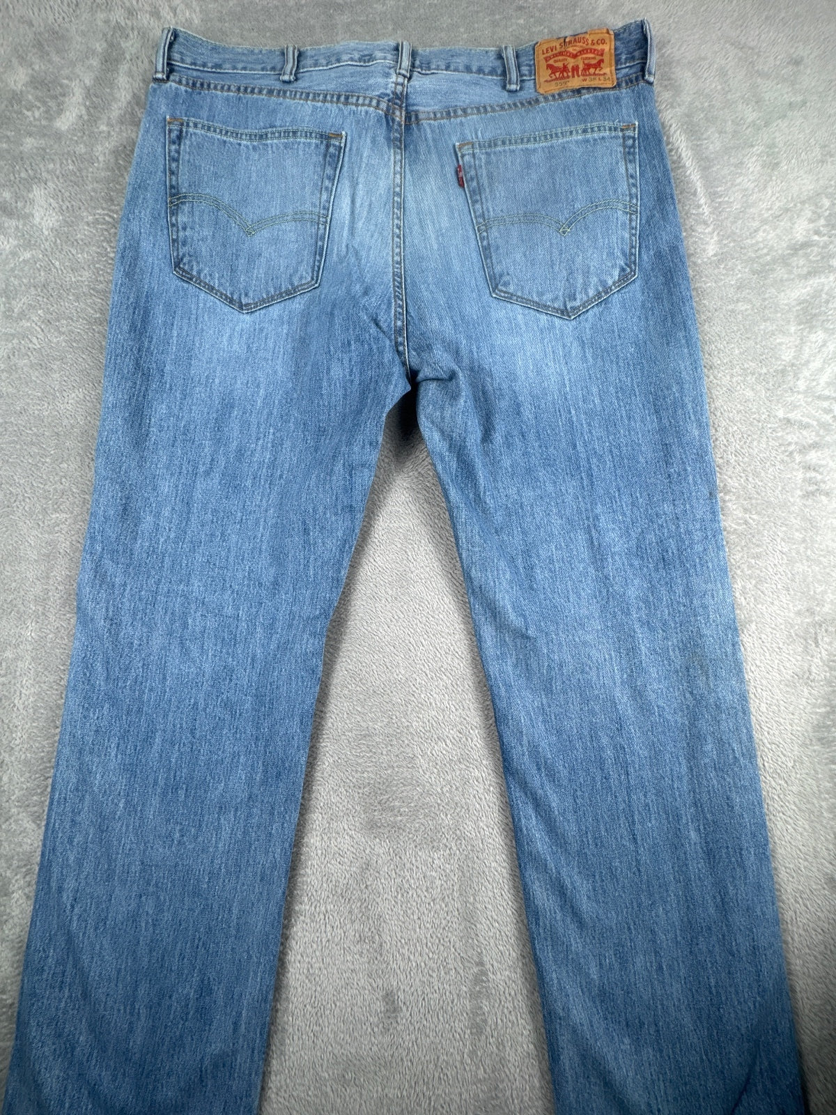 Levi's 559 Relaxed Straight Fit Denim Jeans W38 L34
