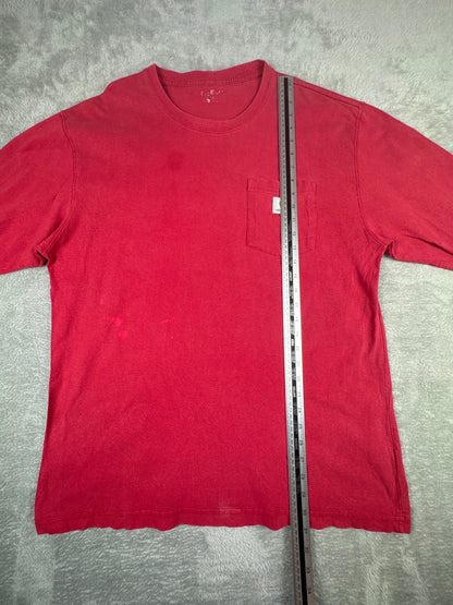 Carhartt Red Long Sleeve T-Shirt Size M