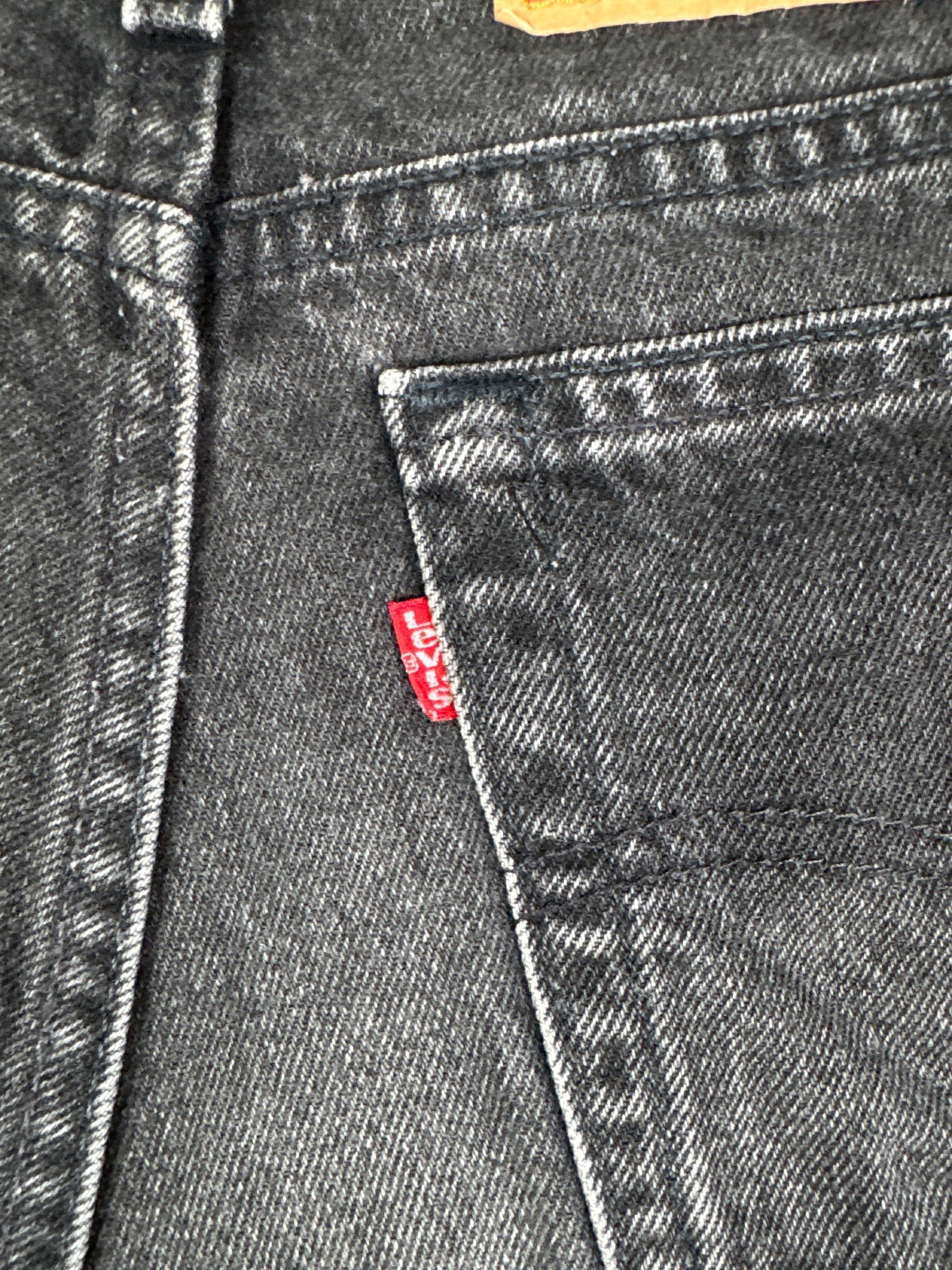 RARE Vintage Classic Levi's 560 Black Denim Shorts W31