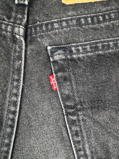 RARE Vintage Classic Levi's 560 Black Denim Shorts W31