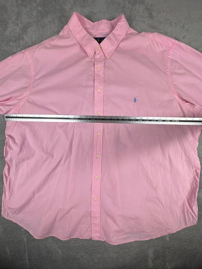 Ralph Lauren Pink Button-Down Shirt Size 4XL