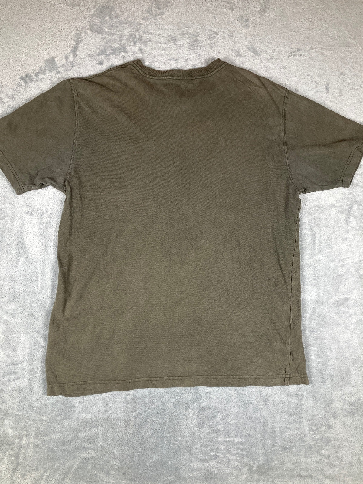 Carhartt Loose Fit Olive Green Pocket T-Shirt Size Medium