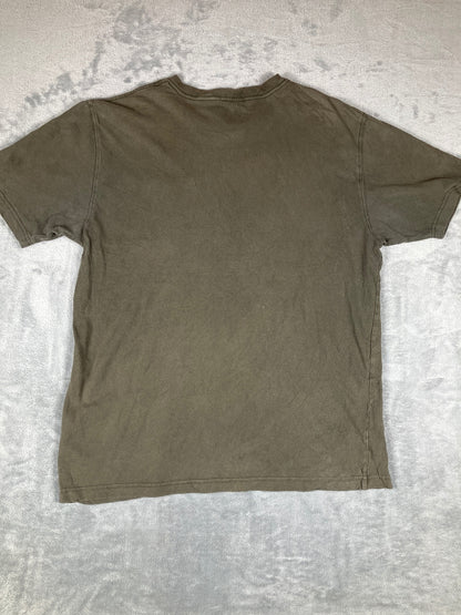 Carhartt Loose Fit Olive Green Pocket T-Shirt Size Medium