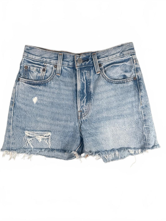 Levi's 501 Skinny Light Blue Denim Shorts W25