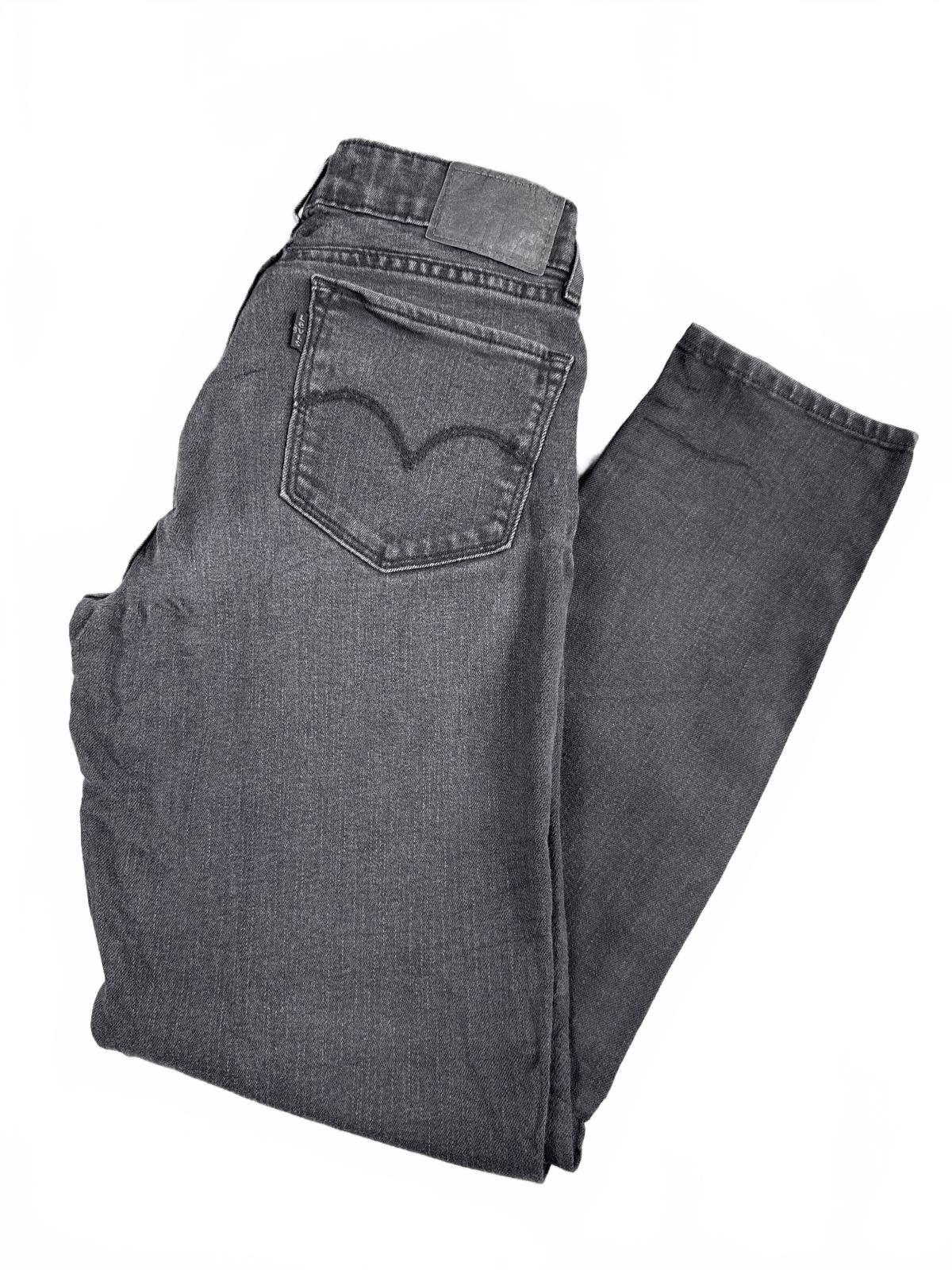 Levi's 711 Skinny Black Jeans W27 L30
