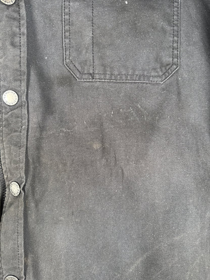 Dickies Genuine Black Hooded Work Jacket with Zip - Size 2XL