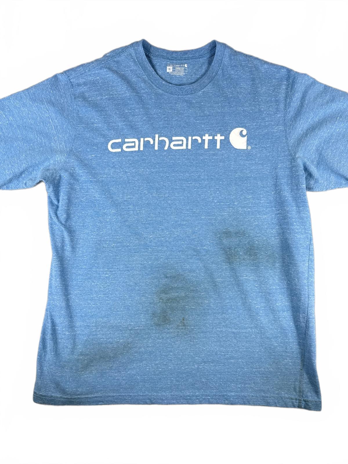 Carhartt Loose Fit Blue T-Shirt XL(Broken)