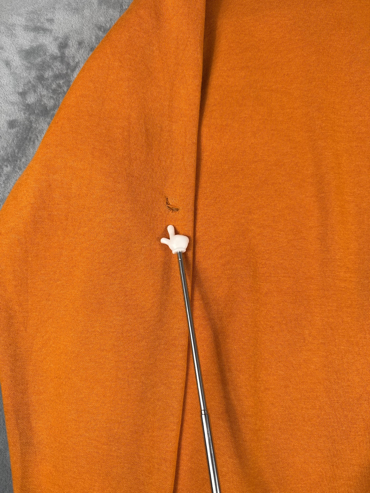 Carhartt Orange Hooded Sweatshirt XL Tall Loose Fit