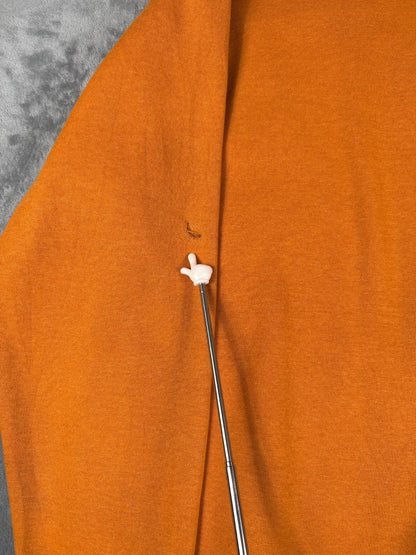 Carhartt Orange Hooded Sweatshirt XL Tall Loose Fit