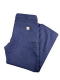 Carhartt FR Loose Fit Work Pants Navy Blue W40 L32