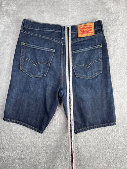 Levi's 522 Denim Dark Blue Shorts W32