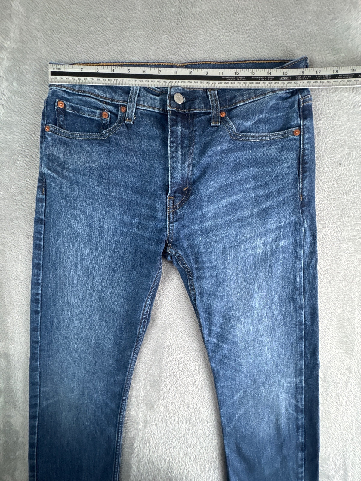 Levi's 513 Slim Straight Blue Jeans W32 L32