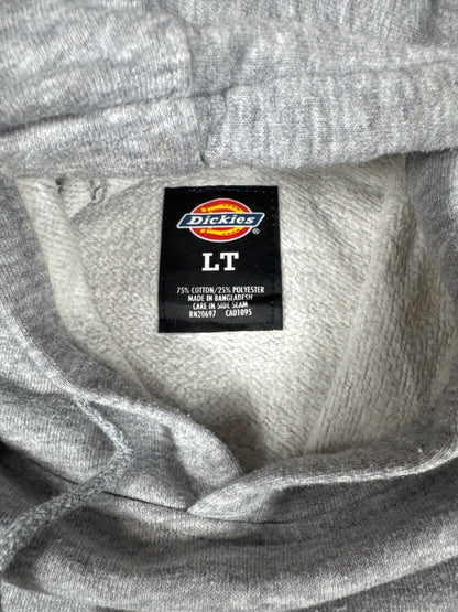 Vintage Dickies Grey Hoodie Sweatshirt Size LT