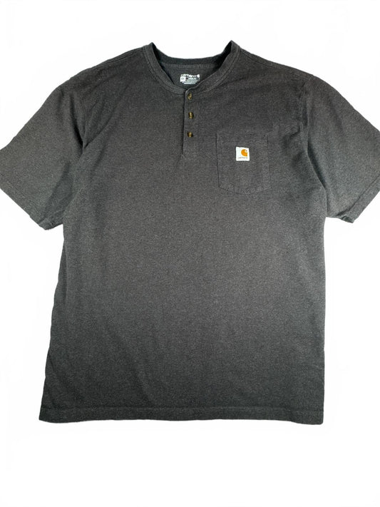 Carhartt Men's Dark Grey Loose Fit Short Sleeve T-Shirt 3XL