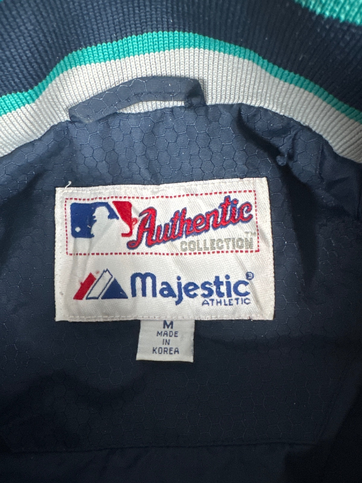Majestic Seattle Mariners Authentic Collection Jacket Size M