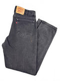 Levi's Black Denim Jeans with Classic Fit W34 L32